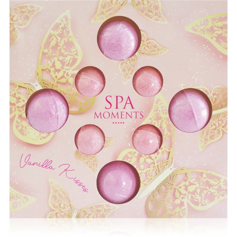 Spa Moments Vanilla Kisses бластър за вана