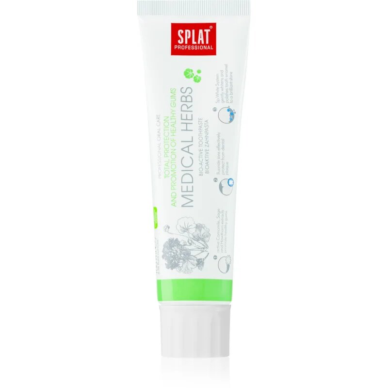 Splat Professional Medical Herbs биоактивна паста за зъби за защита на зъбите и венците 100 гр.