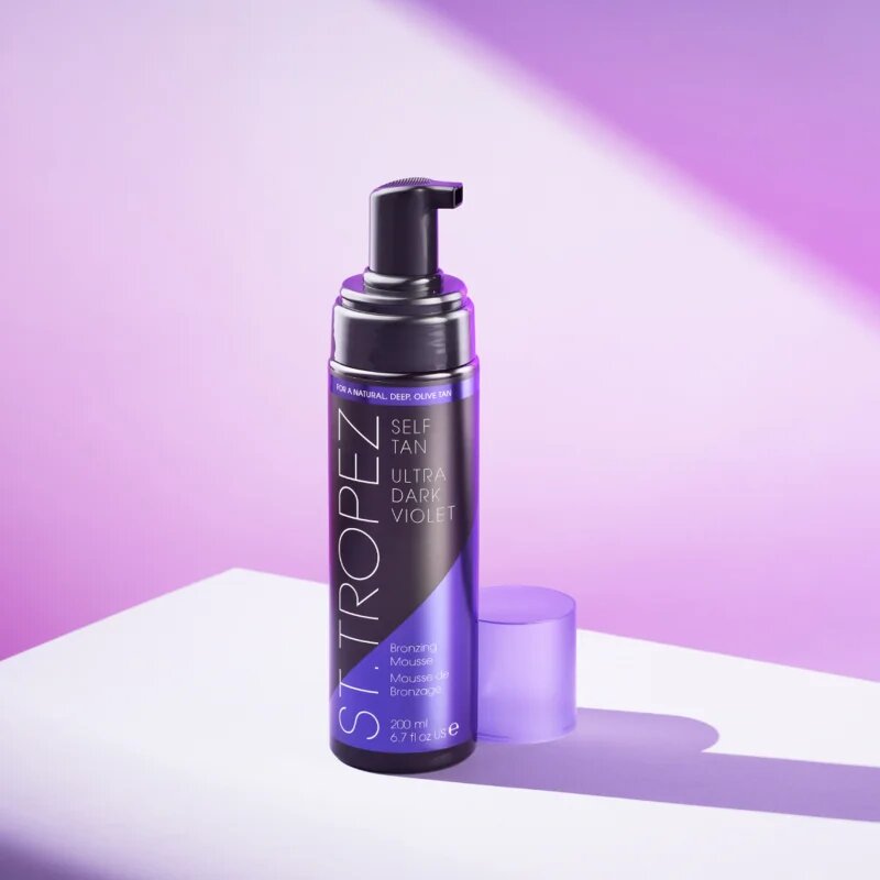 St.Tropez Self Tan Ultra Dark Violet автобронзираща пяна за тъмна кожа 200 мл.
