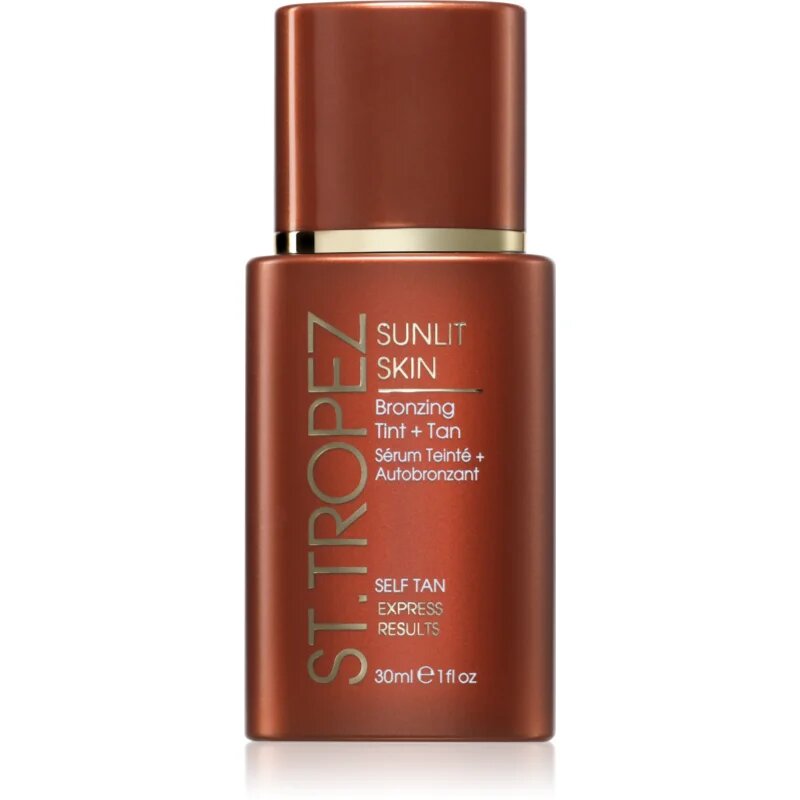 St.Tropez Sunlit Skin Bronzing Tint + Tan тониращ автобронзантен крем за лице 1 бр.