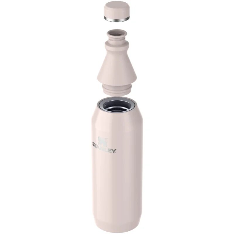 Stanley All Day Slim Bottle неръждаема бутилка за вода Rose Quartz 1 бр.