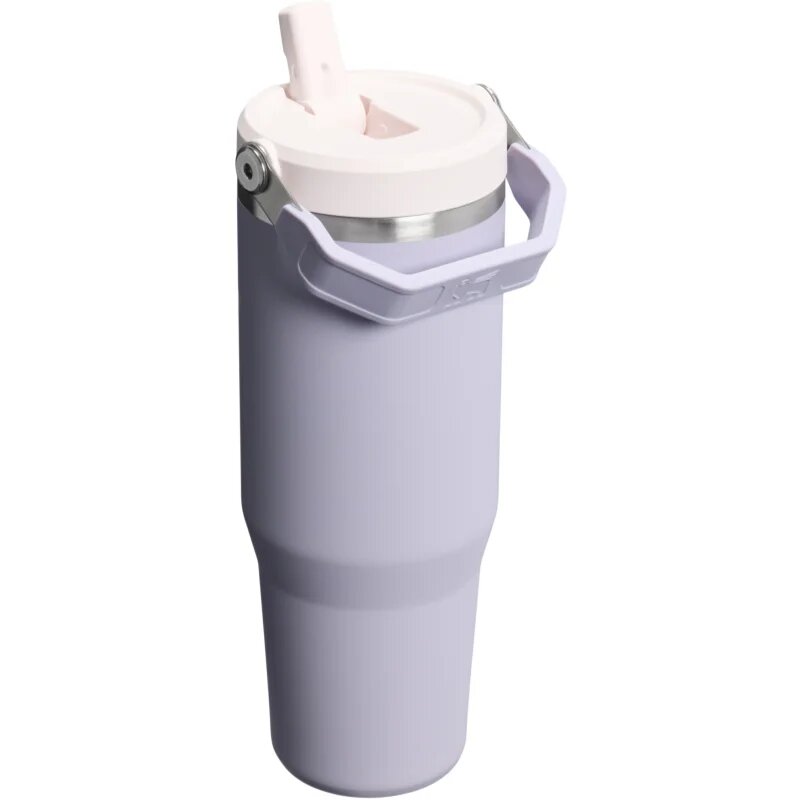 Stanley IceFlow™ Flip Straw 2.0 Tumbler неръждаема термобутилка за вода Purple Dust 1 бр.