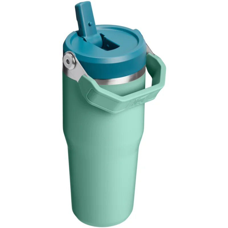 Stanley IceFlow™ Flip Straw 2.0 Tumbler неръждаема термобутилка за вода Spring Green 1 бр.