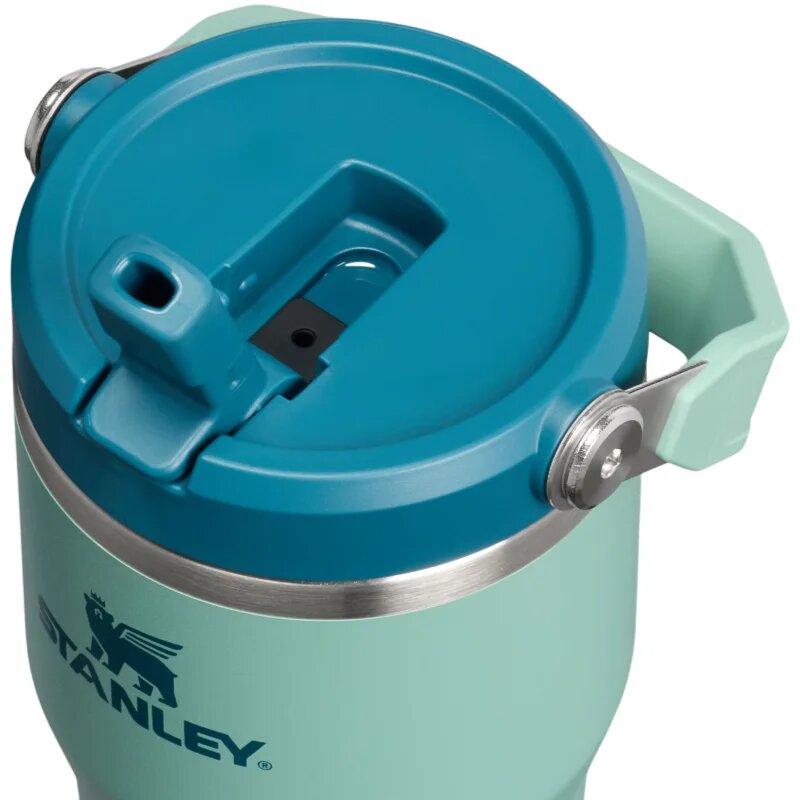 Stanley IceFlow™ Flip Straw 2.0 Tumbler неръждаема термобутилка за вода Spring Green 1 бр.