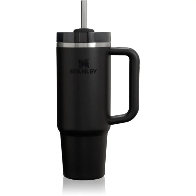 Stanley Quencher H2.O FlowState™ Tumbler неръждаема термочаша със сламка средни Black 2.0 1 бр.