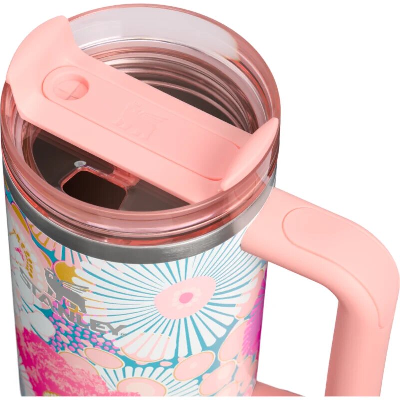 Stanley Quencher H2.O FlowState™ Tumbler неръждаема термочаша със сламка средни sorbet wildflower 1 бр.