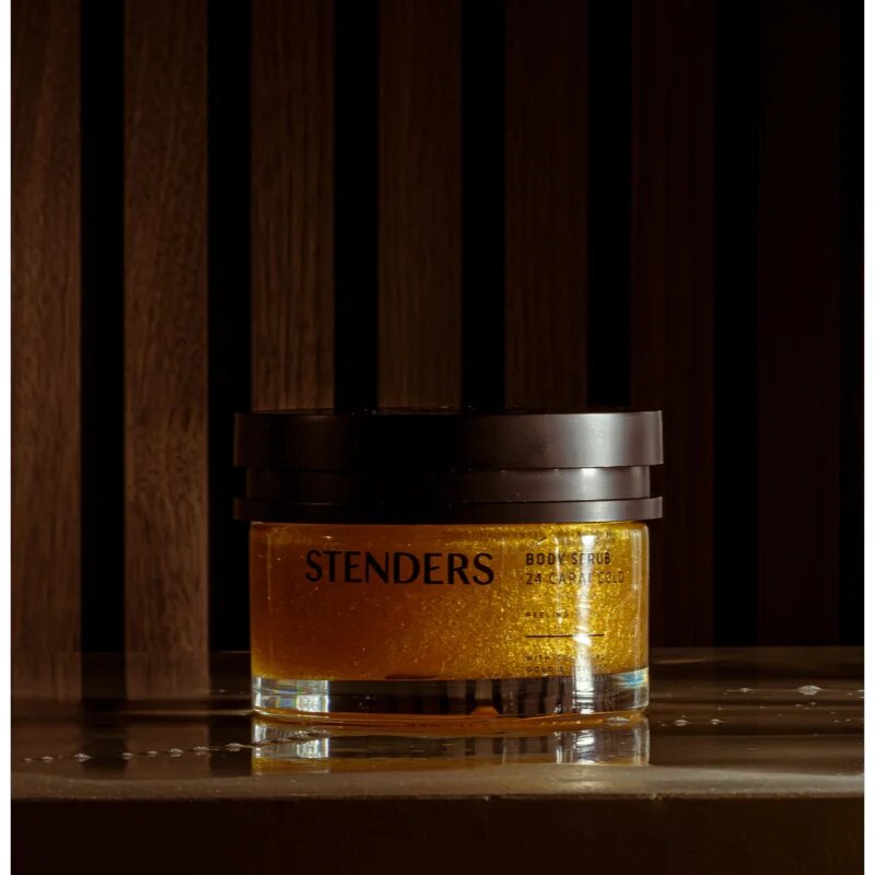 STENDERS 24 Carat Gold сраб за тяло за копринена кожа с 24 каратово злато 200 мл.