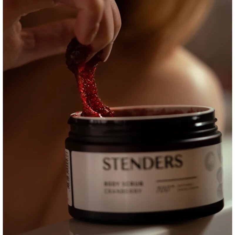 STENDERS Cranberry омекотяващ захарен пилинг 230 гр.