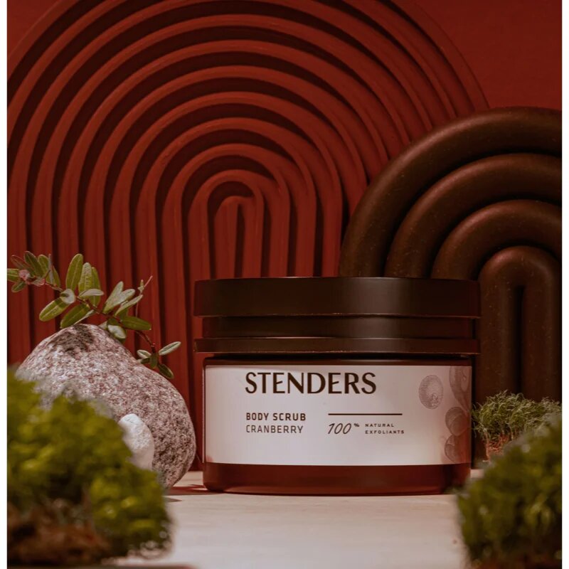 STENDERS Cranberry омекотяващ захарен пилинг 230 гр.
