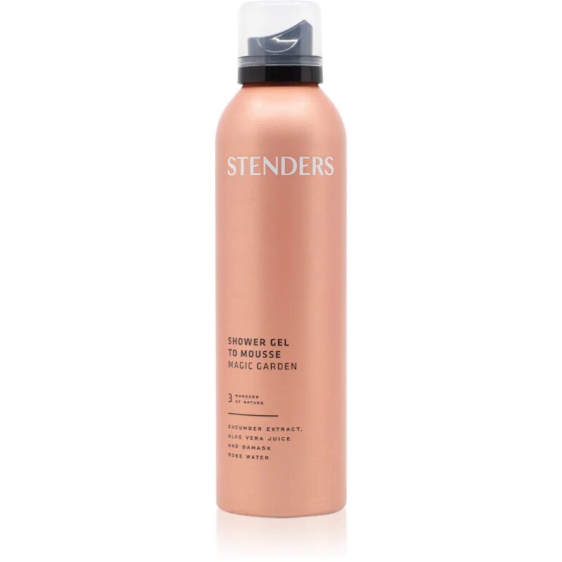 STENDERS Gel to Mousse Magic Garden душ пяна с гел текстура 200 мл.