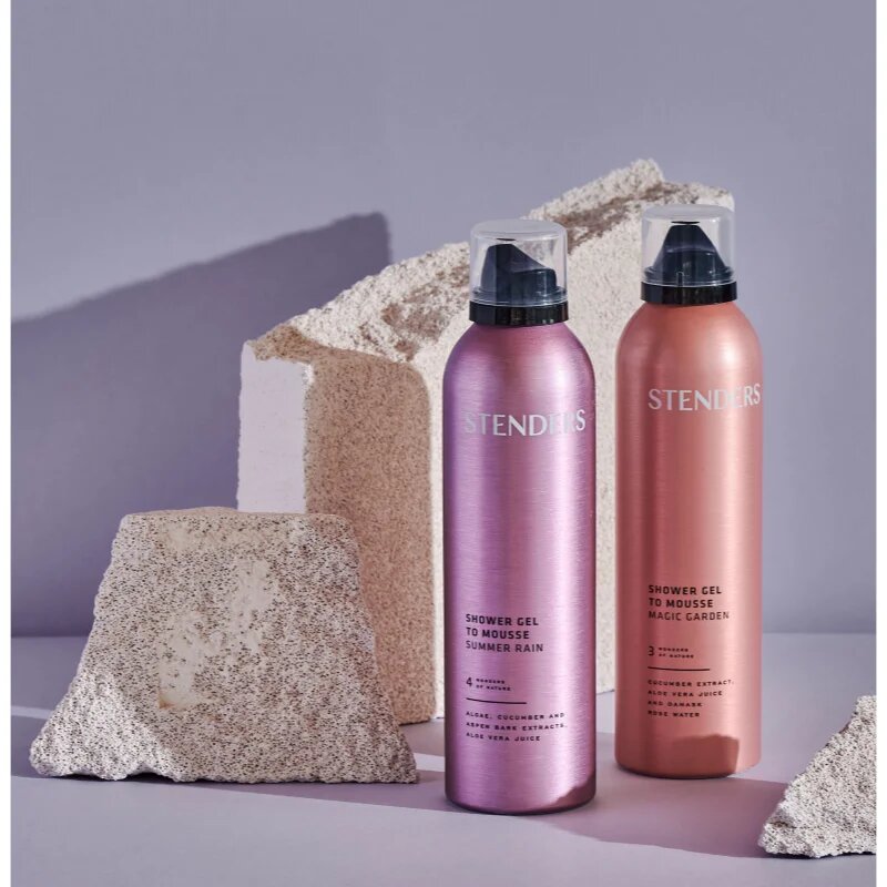 STENDERS Gel to Mousse Summer Rain душ пяна с гел текстура 200 мл.