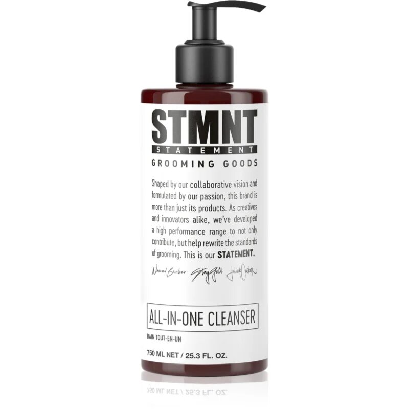 STMNT Care All-In-One Cleanser шампоан за коса брада и тяло 750 мл.