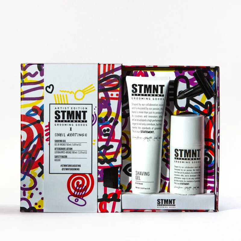 STMNT Care Gift Box подаръчен комплект бръснене
