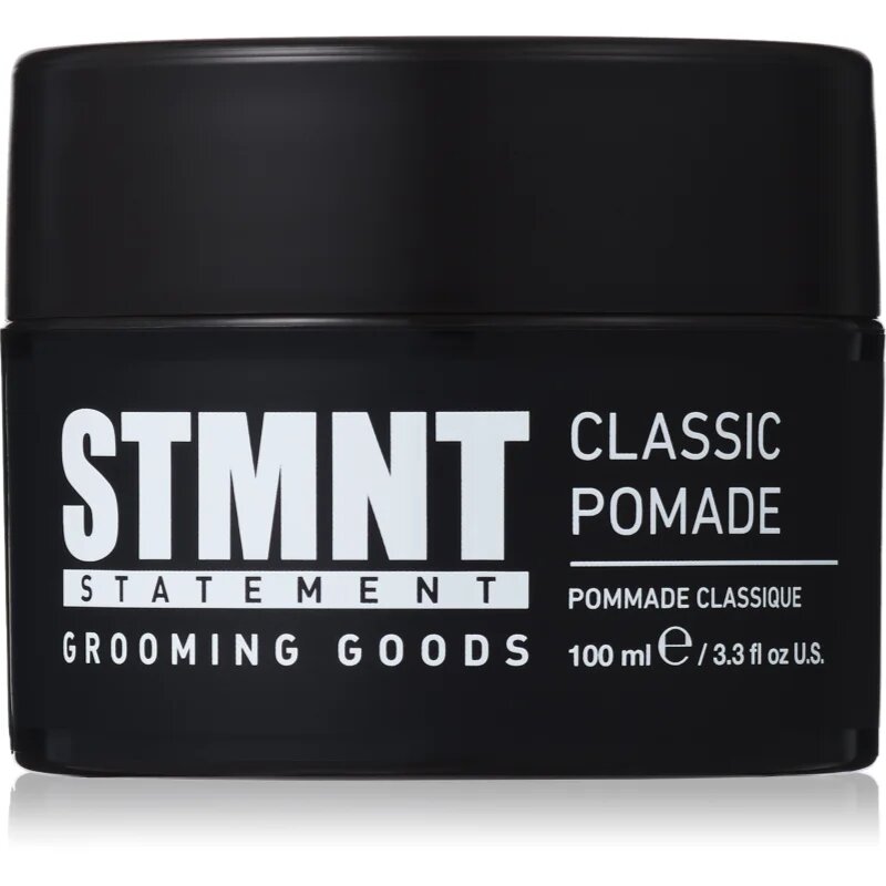 STMNT Nomad Barber Classic Pomade брилянтин за коса на водна основа с екстра силна фиксация 100 мл.