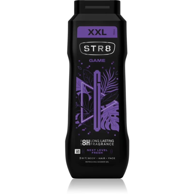 STR8 Game Shower Gel душ гел 3 в 1 за мъже 750 мл.