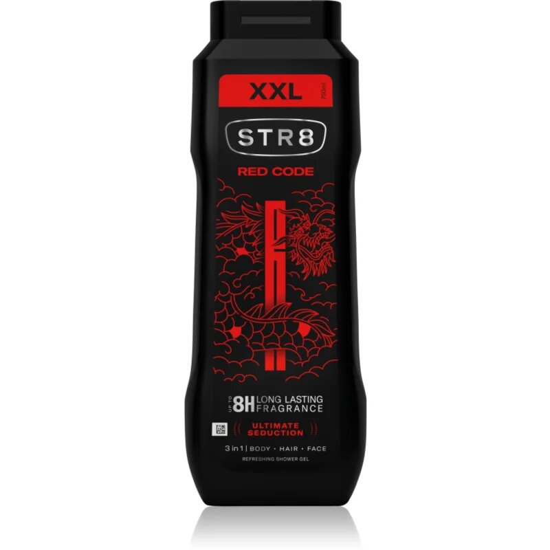 STR8 Red Code Shower Gel душ гел 3 в 1 за мъже 750 мл.