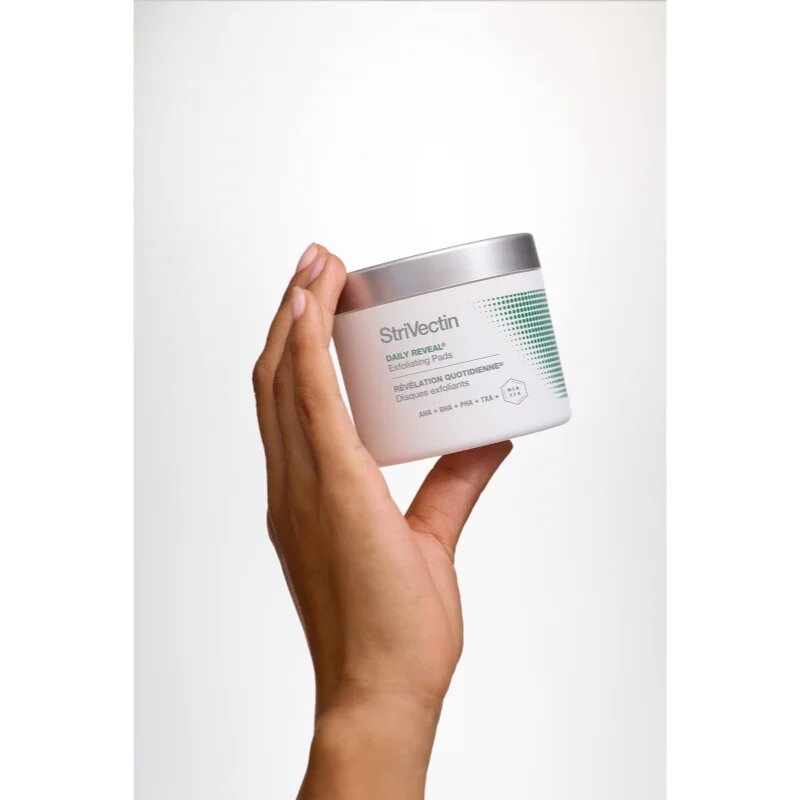 StriVectin Advanced Resurfacing Daily Reveal Exfoliating Pads ексфолиращи възглавнички за изглаждане на кожата и минимизиране на порите 60 бр.