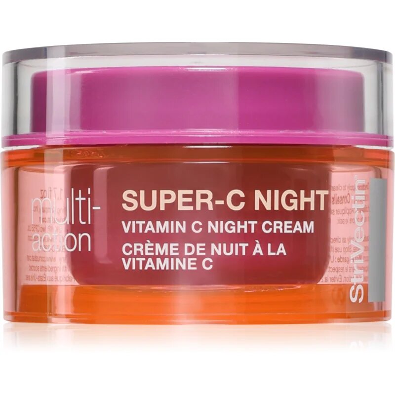 StriVectin Multi-Action Super-C Night Cream озаряващ нощен крем с витамин С 50 мл.