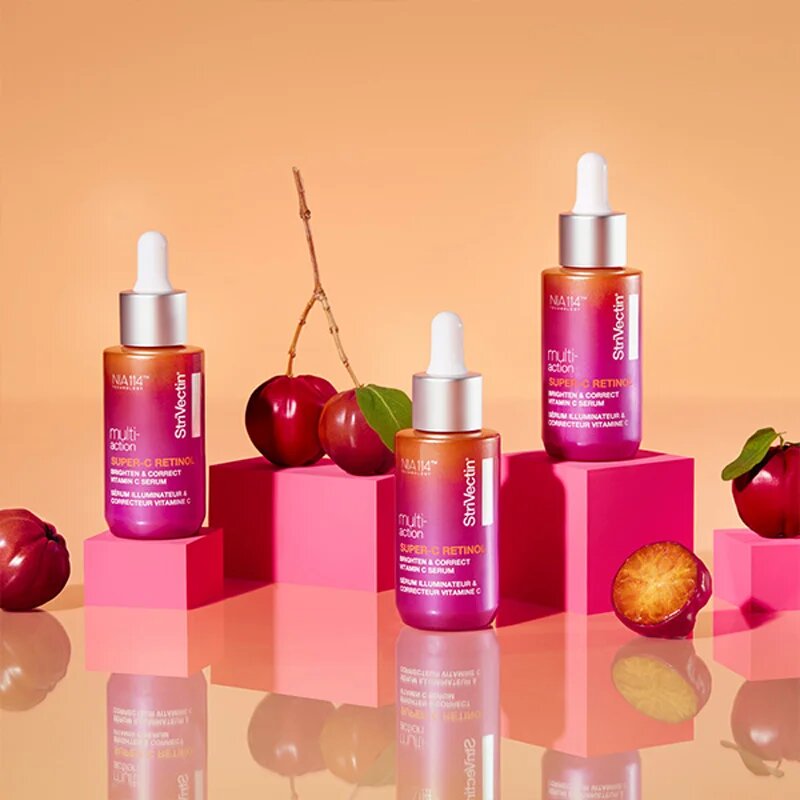 StriVectin Multi-Action Super-C Retinol Brighten & Correct Serum озаряващ серум с витамин С за възобновяване на повърхността на кожата 30 мл.