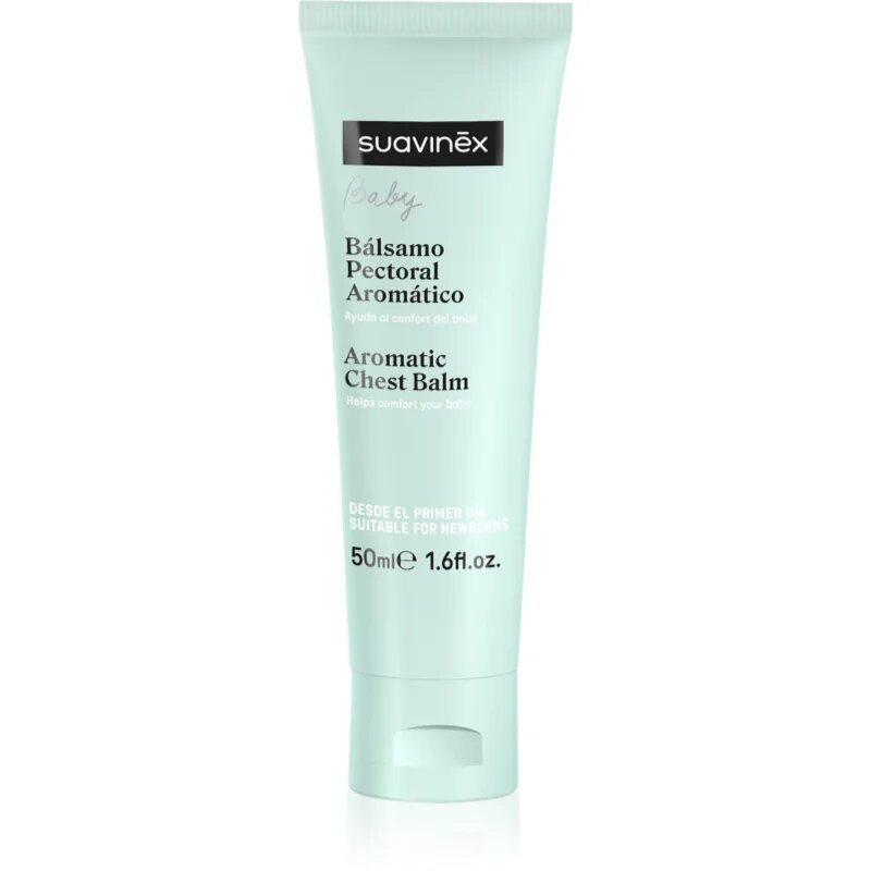 Suavinex Baby Aromatic Chest Balm балсам при бронхит с отделяне на храчки 50 мл.