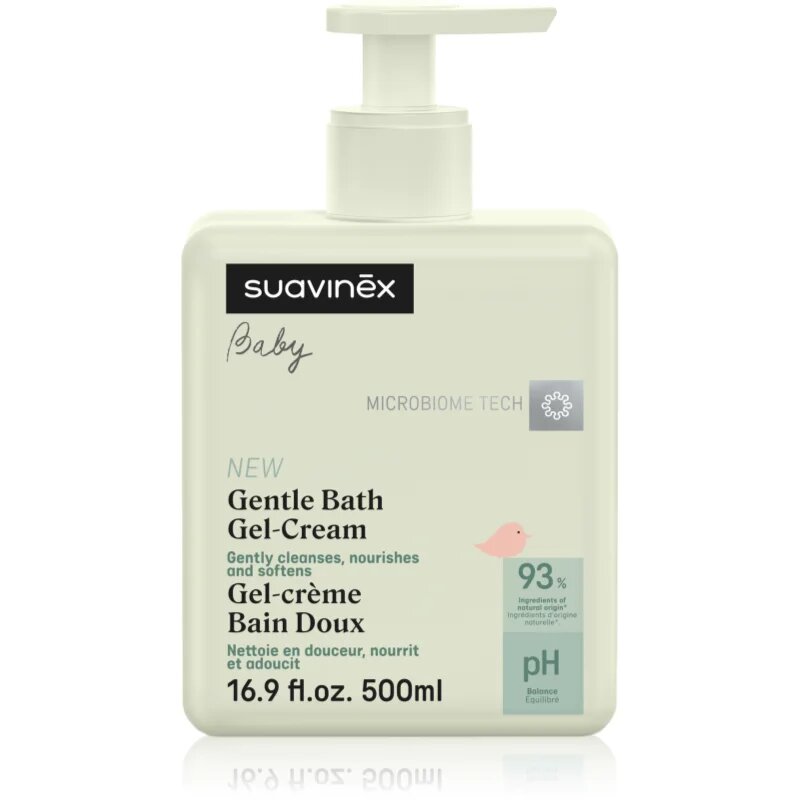 Suavinex Baby Gentle Bath Gel-Cream гел за вана 500 мл.