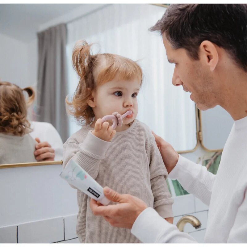 Suavinex Baby & Kids My First Dental Care Set подаръчен комплект за бебета и деца Pink