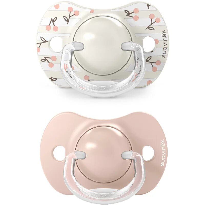 Suavinex Birdies Anatomical Silicone 0-6m биберон Pink 2 бр.