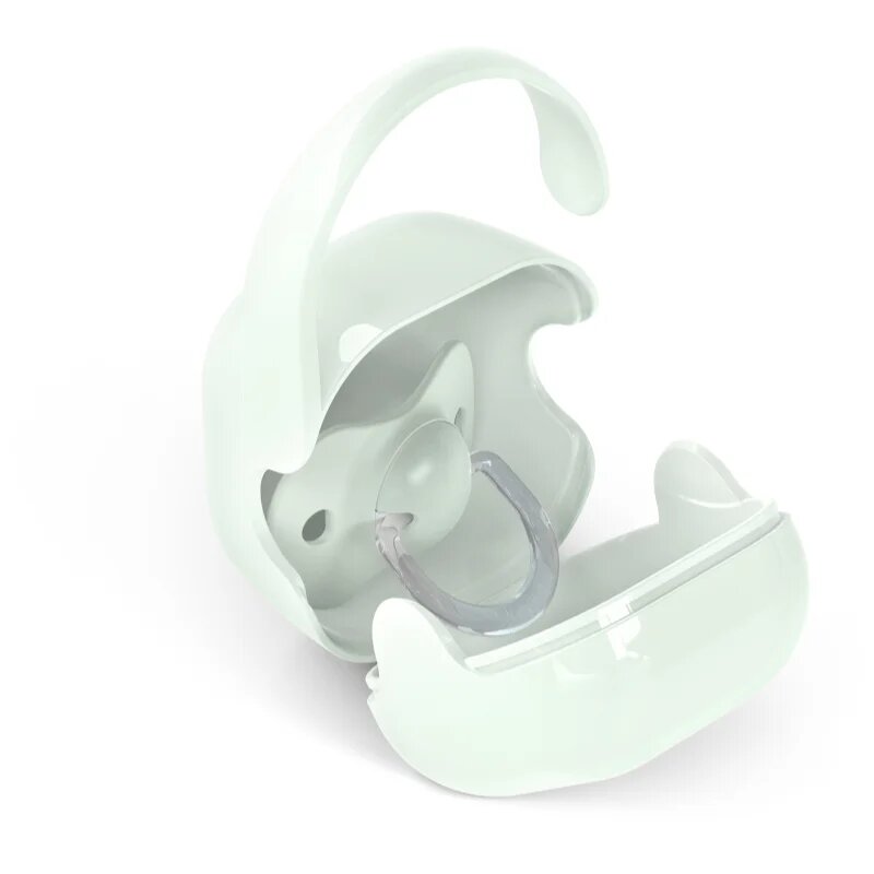 Suavinex Birdies Pacifier Holder кутийка за биберон Green 1 бр.