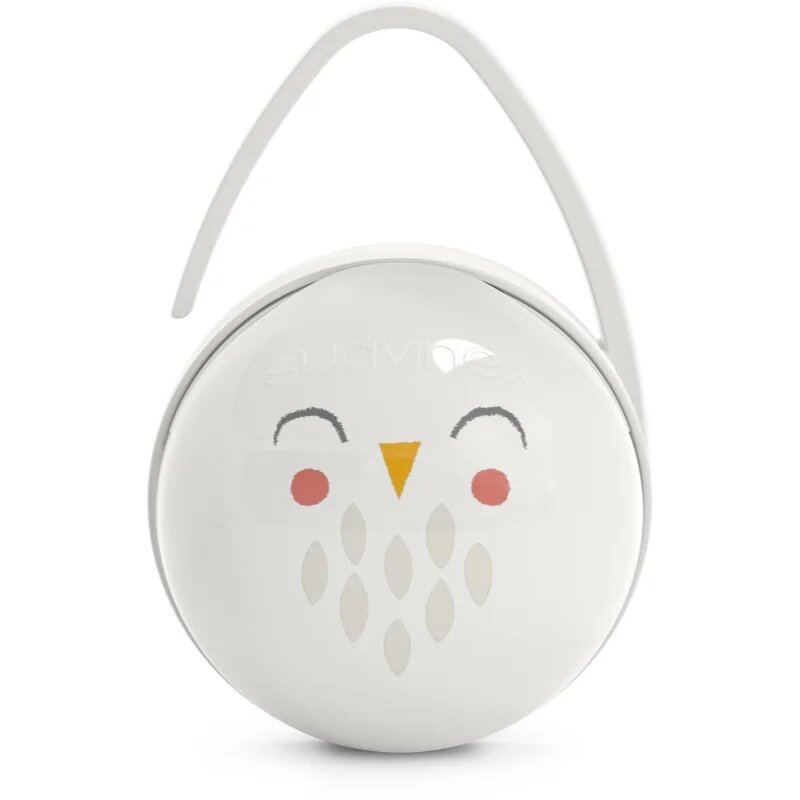 Suavinex Bonhomia Duo кутийка за биберон White 1 бр.