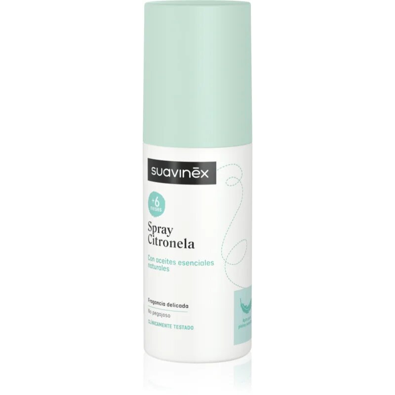 Suavinex Citronella Spray спрей против комари и кърлежи 6 m+ 100 мл.