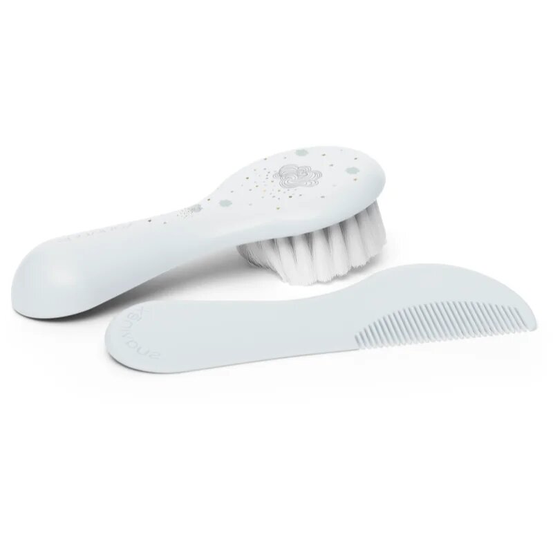 Suavinex Dreams Brush-comb Set комплект за деца от раждането им Blue 1 бр.