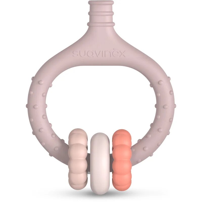 Suavinex Gum Massager гризалка 0 m+ Pink 1 бр.
