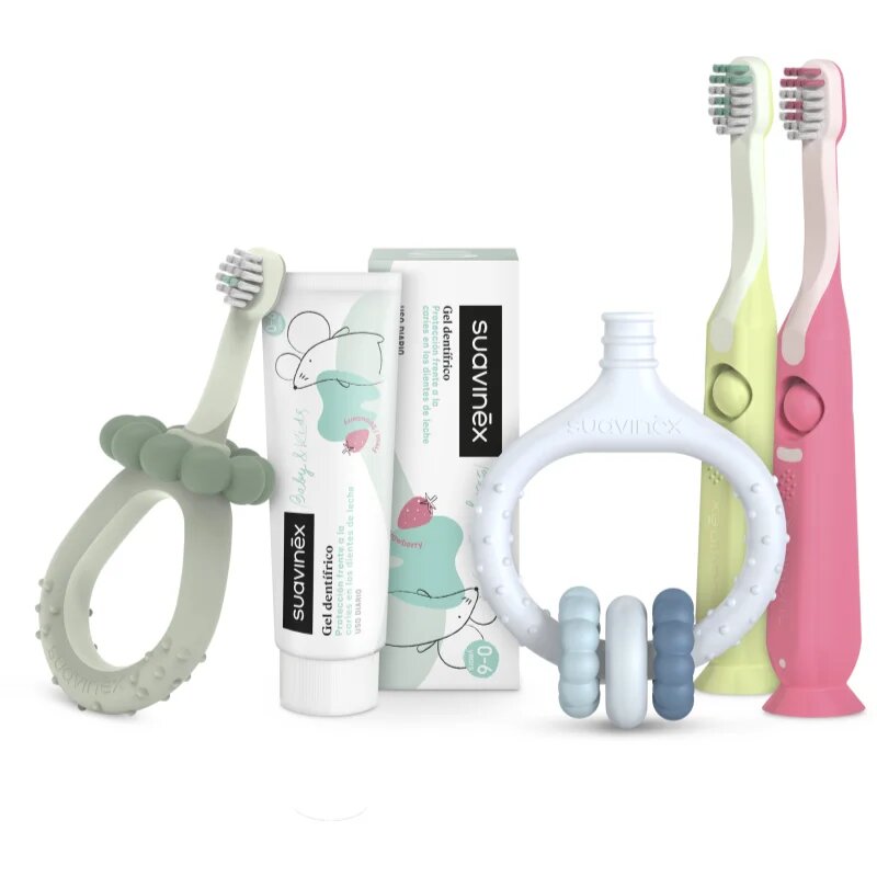 Suavinex Gum Massager гризалка 0 m+ Pink 1 бр.