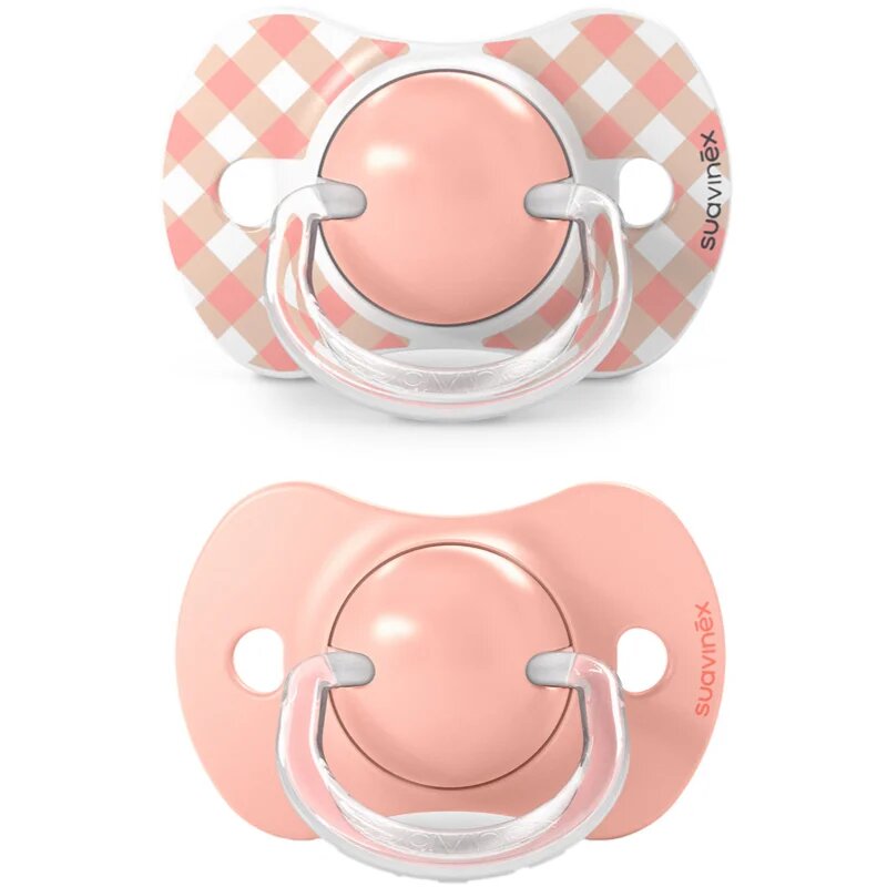 Suavinex Wild & Free Anatomical Silicone 0-6m биберон Pink 2 бр.