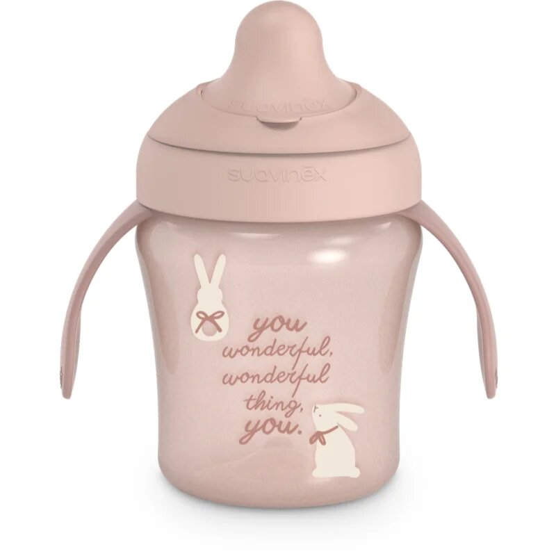 Suavinex Wonderland Learning Cup преходна чаша Pink 200 мл.