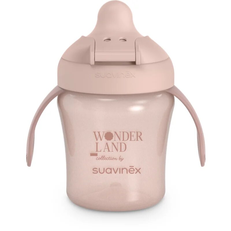 Suavinex Wonderland Learning Cup преходна чаша Pink 200 мл.