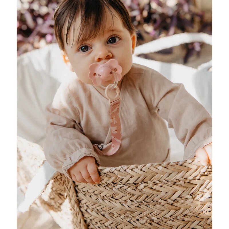 Suavinex Wonderland Soother Clip клипс за биберон Pink Bunny 1 бр.