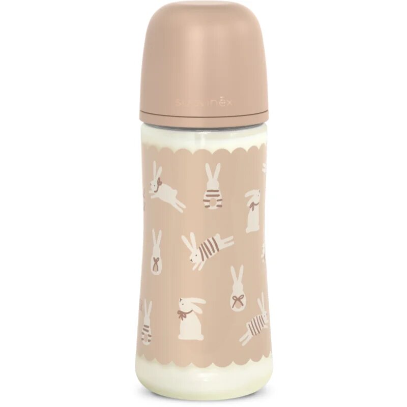 Suavinex Wonderland SX Pro Physiological Anti-Colic бебешко шише Cream Bunny 360 мл.