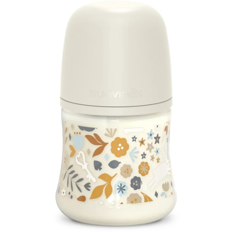 Suavinex Wonderland SX Pro Physiological Anti-Colic бебешко шише S Slow Flow 0 m+ Liberty Cream 1 бр.