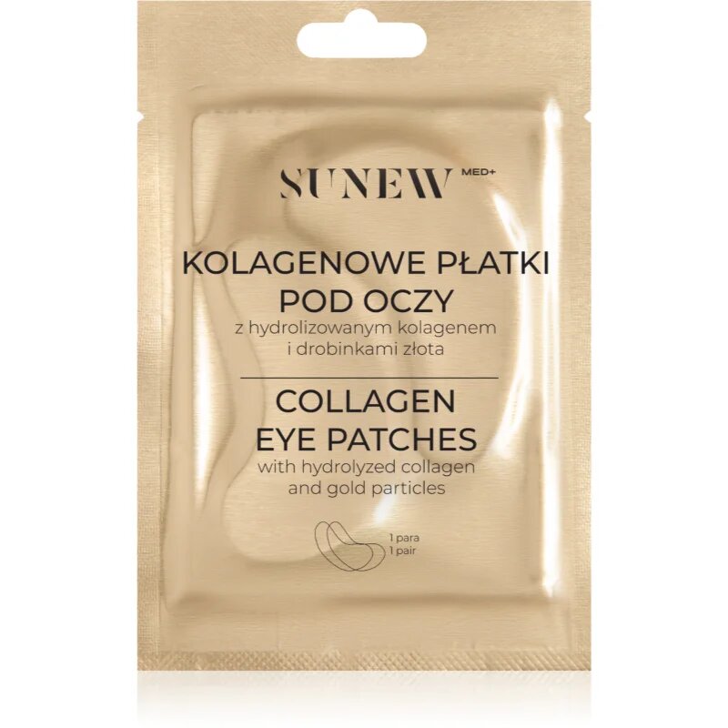 SUNEWMED+ Brightening Collagen Eye Patches очни гелови подплънки против стареене с колаген 2 бр.