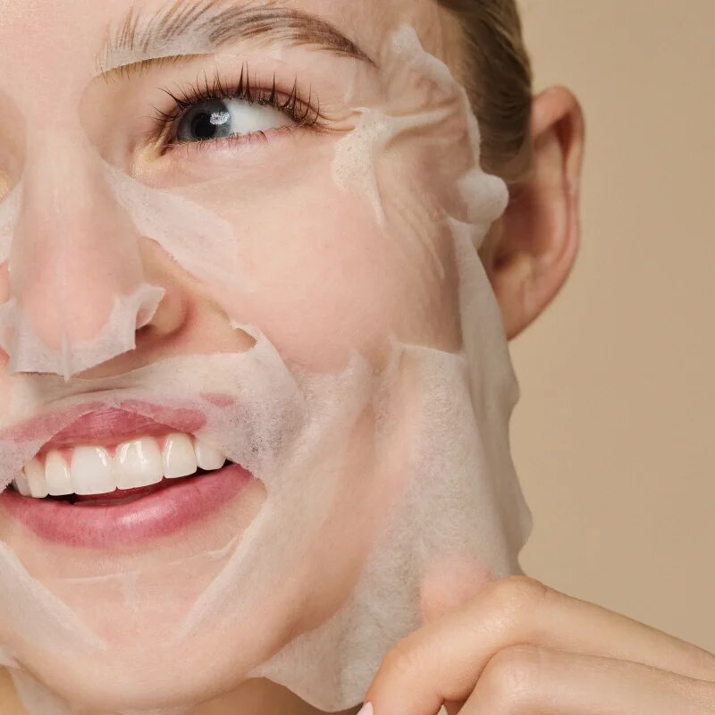 SUNEWMED+ ESSENCE+ Face Sheet Mask with Peptides and Snail Mucin хидратираща платнена маска с пептиди 4 бр.