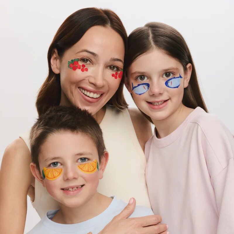 SUNEWMED+ Family Eye Patches възстановяващи възглавнички с хидрогел за очи с церамиди 4x2 бр.
