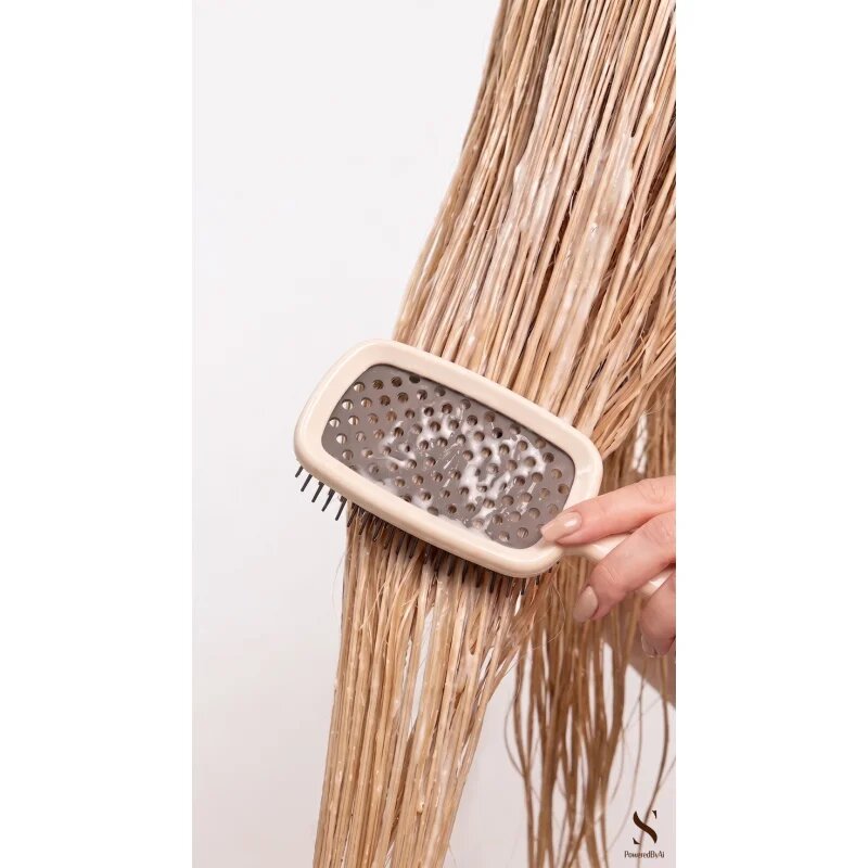 SUNEWMED+ Silk & Glow Detangling Hair Brush Четка за коса за по-лесно разресване на косата 1 бр.