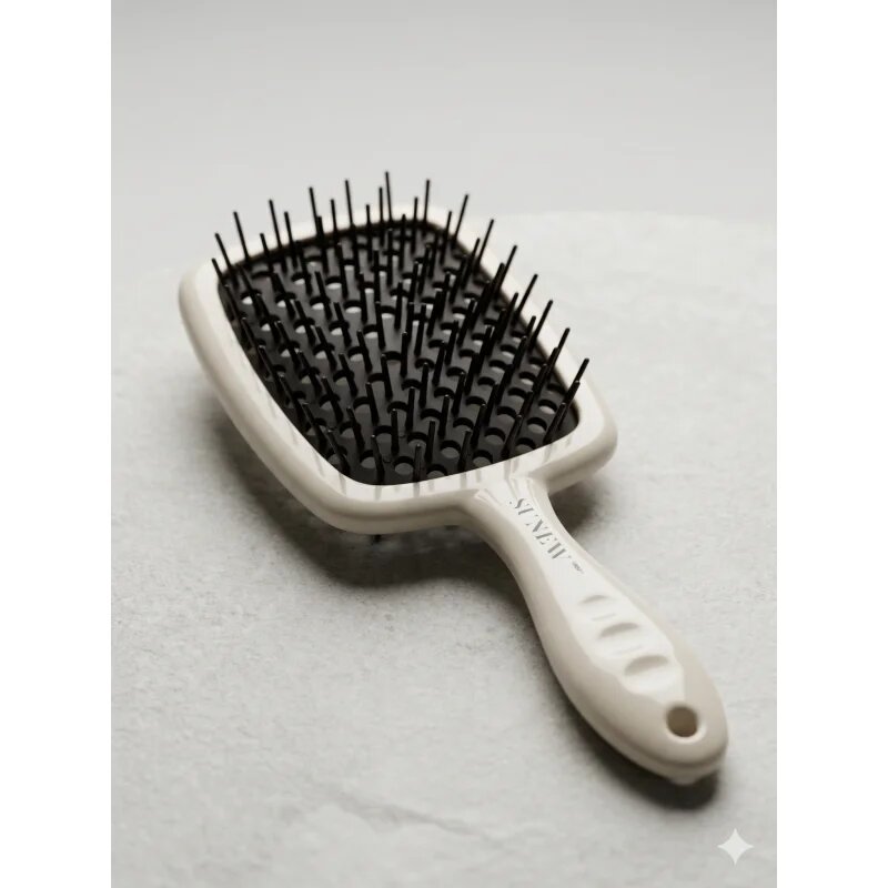 SUNEWMED+ Silk & Glow Detangling Hair Brush Четка за коса за по-лесно разресване на косата 1 бр.
