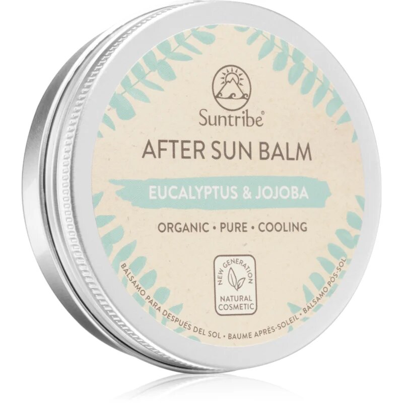 Suntribe After Sun Balm Eucalyptus & Jojoba успокояващ балсам за след слънчеви бани с охлаждащ ефект 100 мл.
