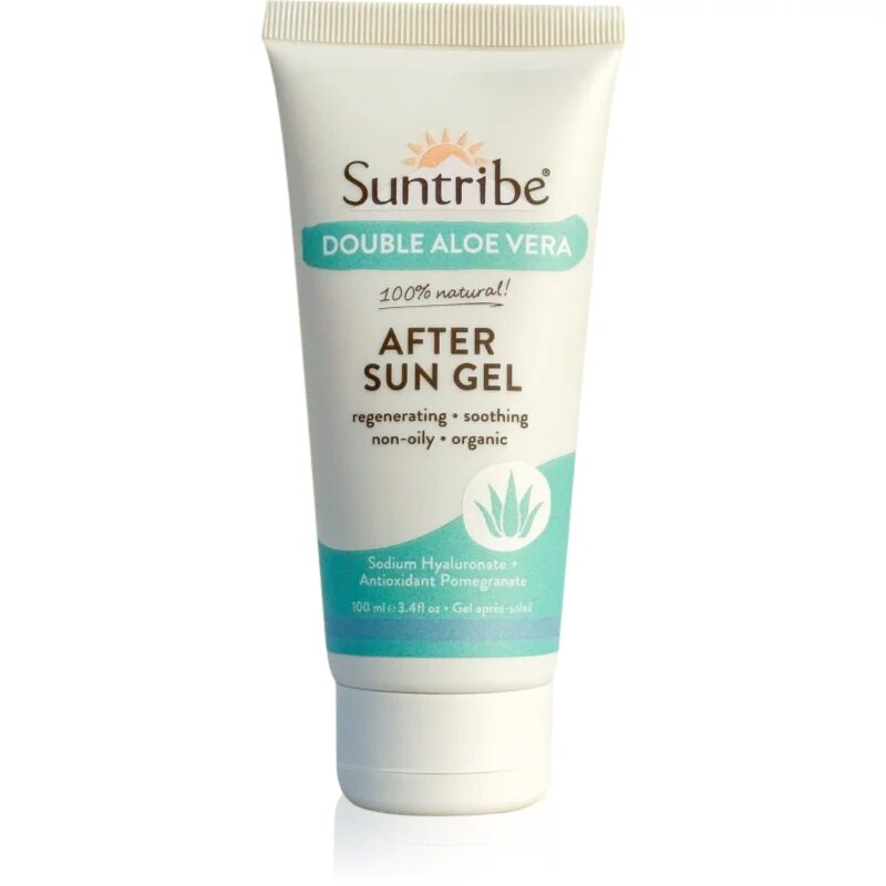 Suntribe After Sun Gel успокояващ гел след слънчеви бани 100 мл.