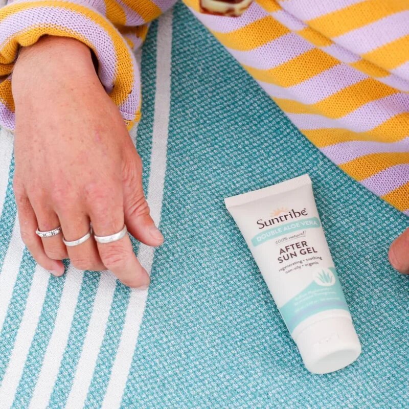 Suntribe After Sun Gel успокояващ гел след слънчеви бани 100 мл.
