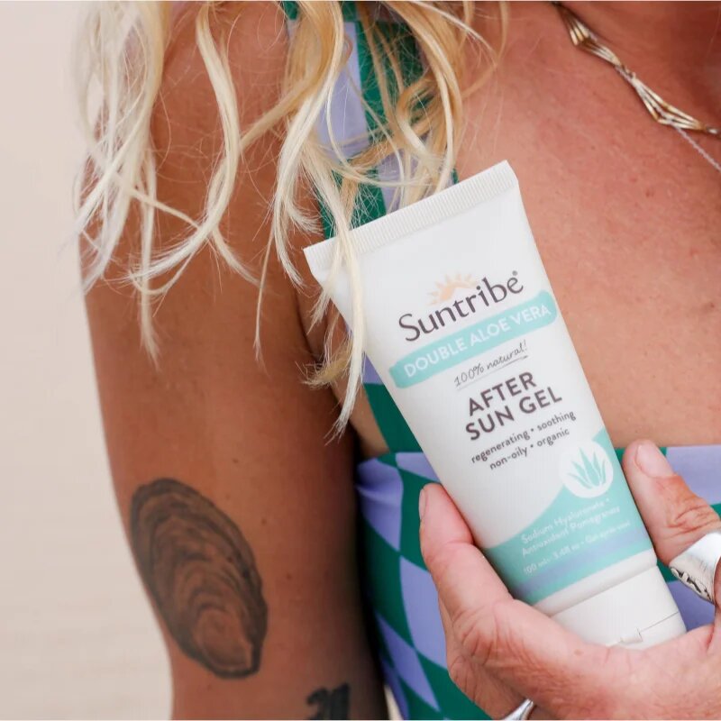 Suntribe After Sun Gel успокояващ гел след слънчеви бани 100 мл.