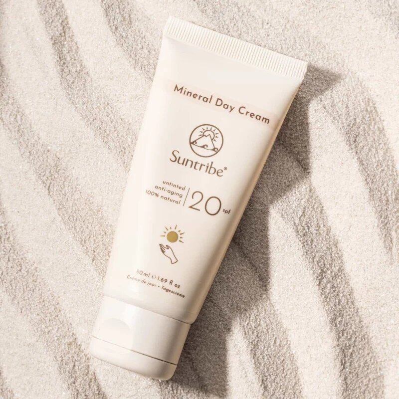 Suntribe Mineral Day Cream слънцезащитен минерален крем SPF 20 50 мл.