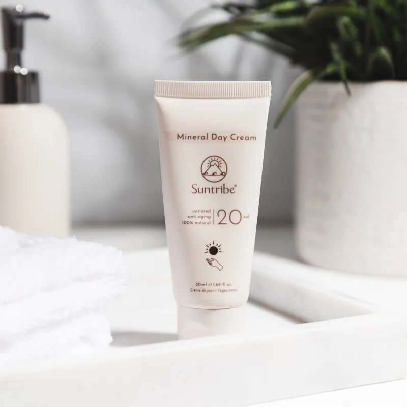 Suntribe Mineral Day Cream слънцезащитен минерален крем SPF 20 50 мл.